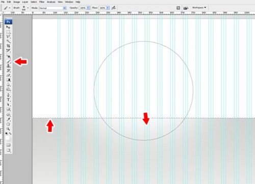 طراحی وبسایت در فتوشاپ از صفر